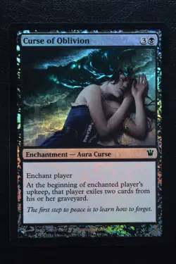 Magic The Gathering MTG CURSE OF OBLIVION FOIL Innistrad LP Lightly Played - Image 1