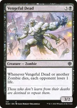 Magic The Gathering MTG VENGEFUL DEAD Starter Commander Decks NM Near Mint - Image 1