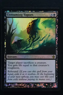 Magic The Gathering MTG CONSUMING VAPORS FOIL Rise of the Eldrazi MP Played - Image 1
