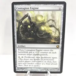 MTG Contagion Engine Scars of Mirrodin 145/249 Regular Rare - Image 1