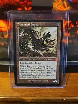 Wurmcoil Engine Retro Frame Brothers War MTG Near Mint Condition #63 - Image 1