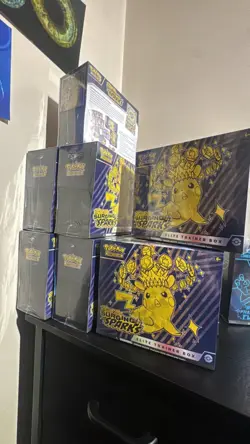 Pokemon TCG Surging Sparks Elite Trainer Box - New & Sealed - Image 1