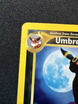 Pokemon TCG UMBREON Neo Discovery Unlimited Holo 13/75 English WOTC - NM- - Image 2