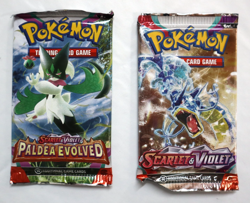 Pokemon TCG Lot of 2 Booster Packs Scarlet & Violet New Sealed 2023 - Image 1