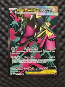 Pokemon TCG Mega Mawile ex 162/132 ME01: Mega Evolution Ultra Rare Near Mint - Image 1