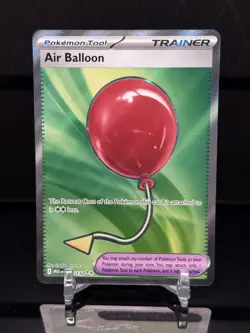 Pokemon TCG Air Balloon 166/132 Mega Ultra Rare Holo NM+ - Image 1