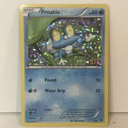 Pokemon Froakie Confetti Holo 4/12 McDonald's Collection 2013 - Image 1