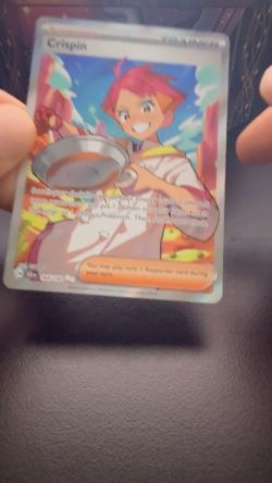 Crispin #164 Stellar Crown Full Art Trainer Pokemon NM GIDORA - Image 2