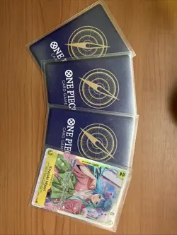 4x One Piece CCG Kouzuki Hiyori Alternate Art OP06-106 Wings of the Captain Foil - Image 2