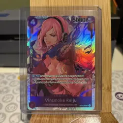 Vinsmoke Reiju Super Rare OP06-069 One Piece TCG English SR NM - Image 1
