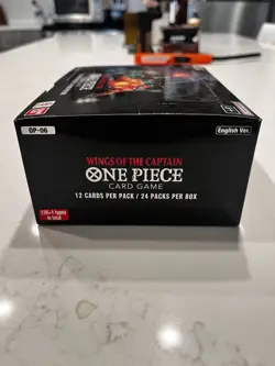 One Piece TCG Wings Of The Captain OP-06 Booster Box (24 Packs) New Unsealed - Image 2