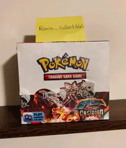Pokemon TCG Scarlet & Violet Obsidian Flames Booster Box (36 Packs) New & Sealed - Image 1
