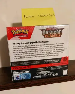 Pokemon TCG Scarlet & Violet Obsidian Flames Booster Box (36 Packs) New & Sealed - Image 2