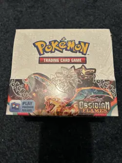 Pokemon TCG Scarlet & Violet Obsidian Flames Booster Box 36 Packs New Sealed - Image 1
