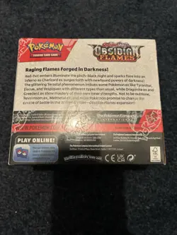 Pokemon TCG Scarlet & Violet Obsidian Flames Booster Box 36 Packs New Sealed - Image 2
