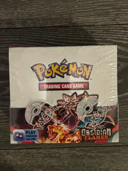 Pokemon Obsidian Flames Booster Box 36 Packs TCG Scarlet & Violet New & Sealed🔥 - Image 1