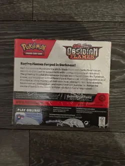 Pokemon Obsidian Flames Booster Box 36 Packs TCG Scarlet & Violet New & Sealed🔥 - Image 2