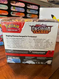 Pokemon Obsidian Flames Booster Box 36 Packs TCG Scarlet & Violet New & Sealed🔥 - Image 3