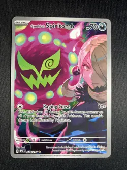 Cynthia’s Spiritomb 244/217 Pokemon Ascended Heroes Illustration Rare Nm - Image 1