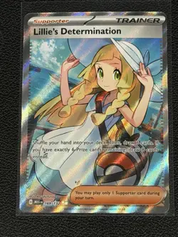 2025 Pokemon Mega Evolution Lillie's Determination Ultra Rare #169/132 - Image 1