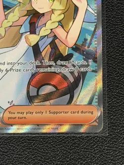 2025 Pokemon Mega Evolution Lillie's Determination Ultra Rare #169/132 - Image 3