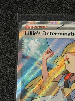 2025 Pokemon Mega Evolution Lillie's Determination Ultra Rare #169/132 - Image 5