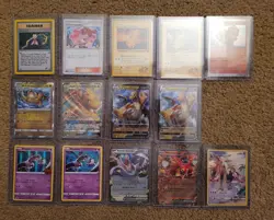 Pokemon TCG 14 Card Lot Giovanni Lt. Surge's Pikachu Dragonite Mewtwo Holo - Image 1