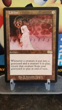 LIFELINE Magic The Gathering MTG Artifact 1998 Collector Trading Card 299/350 - Image 1