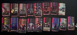 Steel Requiem Gd03 Complete Playset 4x Copies All C/UC Cards Gundam TCG English - Image 4