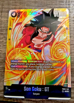 Son Goku : GT SCR FB03-140 Dragon Ball Super Fusion World English Card NM/M NP - Image 1