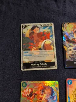 One Piece Tcg Collection, 8 card Lot (Luffy Cards) NM - Image 2