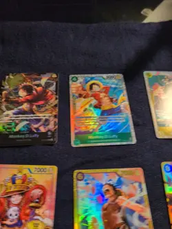 One Piece Tcg Collection, 8 card Lot (Luffy Cards) NM - Image 3