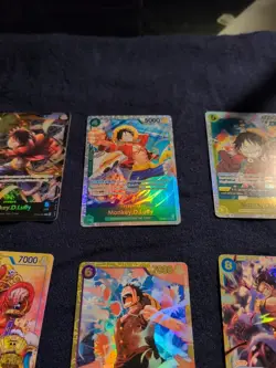 One Piece Tcg Collection, 8 card Lot (Luffy Cards) NM - Image 4