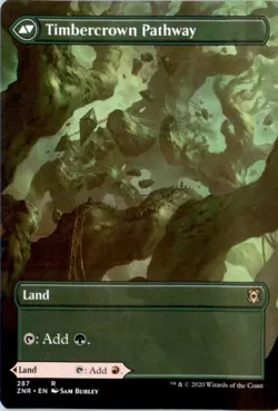 Cragcrown Pathway (Borderless) Zendikar Rising ZNR Normal NM - Image 2