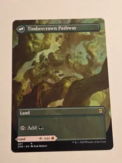 Cragcrown Pathway / Timbercrown Pathway X1 (Borderless) ZNR MTG Zendikar Rising - Image 2