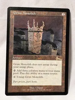 Grim Monolith Urza's Legacy Regular - Image 2
