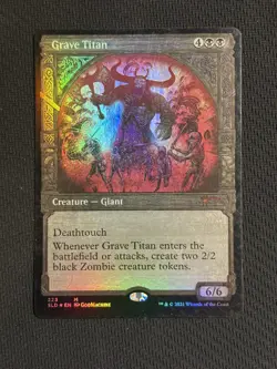 Grave Titan Foil - Mythic - Secret Lair MTG *NEAR MINT* 🔥 - Image 2