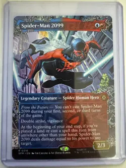 Spider-Man 2099 #0216 Non-Foil Borderless Marvel's Spider-Man NM ENG MTG - Image 1