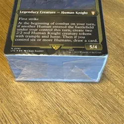 MTG Riders of Rohan Commander Deck - LOTR - Factory Sealed Deck Only - Image 2