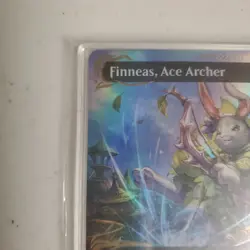 Finneas, Ace Archer (Borderless) (Raised Foil) Bloomburrow Foil - Image 3