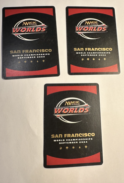 3x Arcbound Ravager - 2004 Aeo Paquette (DST) (LP) World Championship WCD MTG - Image 2