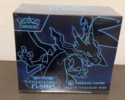 Phantasmal Flames Pokemon Center Elite Trainer Box (Exclusive), Lot of 2 - Image 2
