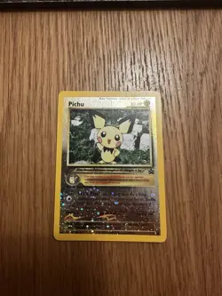 Pokemon TCG Pichu 35 Black Star Promo Reverse Holo Rare NM - Image 1