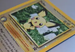 Pokemon TCG Pichu 35 Black Star Promo Reverse Holo Rare NM - Image 3