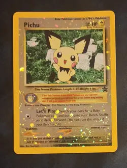 Pokemon TCG Pichu 35 Black Star Promo Reverse Holo Rare NM - Image 1
