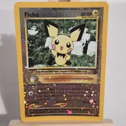 Pokemon TCG Pichu 35 Black Star Promo Reverse Holo Rare NM - Image 1