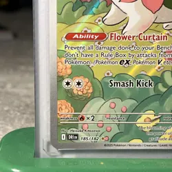 Pokemon TCG Shaymin Card 185/182 Destined Rivals Series Illustration Rare - Image 5