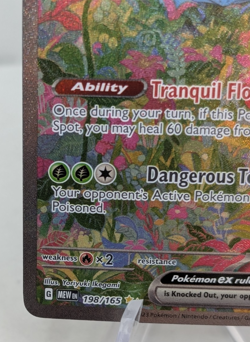 Pokemon TCG Venusaur EX Scarlet & Violet 151 Card 198/165 NM/M - Image 5