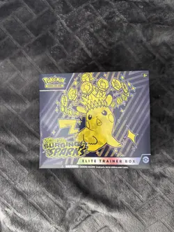 Pokemon TCG Surging Sparks Elite Trainer Box ETB New Sealed - Image 1