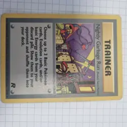 Pokemon TCG Nightly Garbage Run Team Rocket 77 Regular Unlimited Uncommon - Image 1